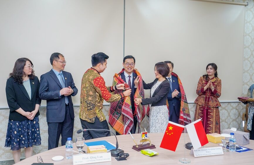 UNPRI Teken MoU dengan Nanjing Medical University dan RS Royal Prima
