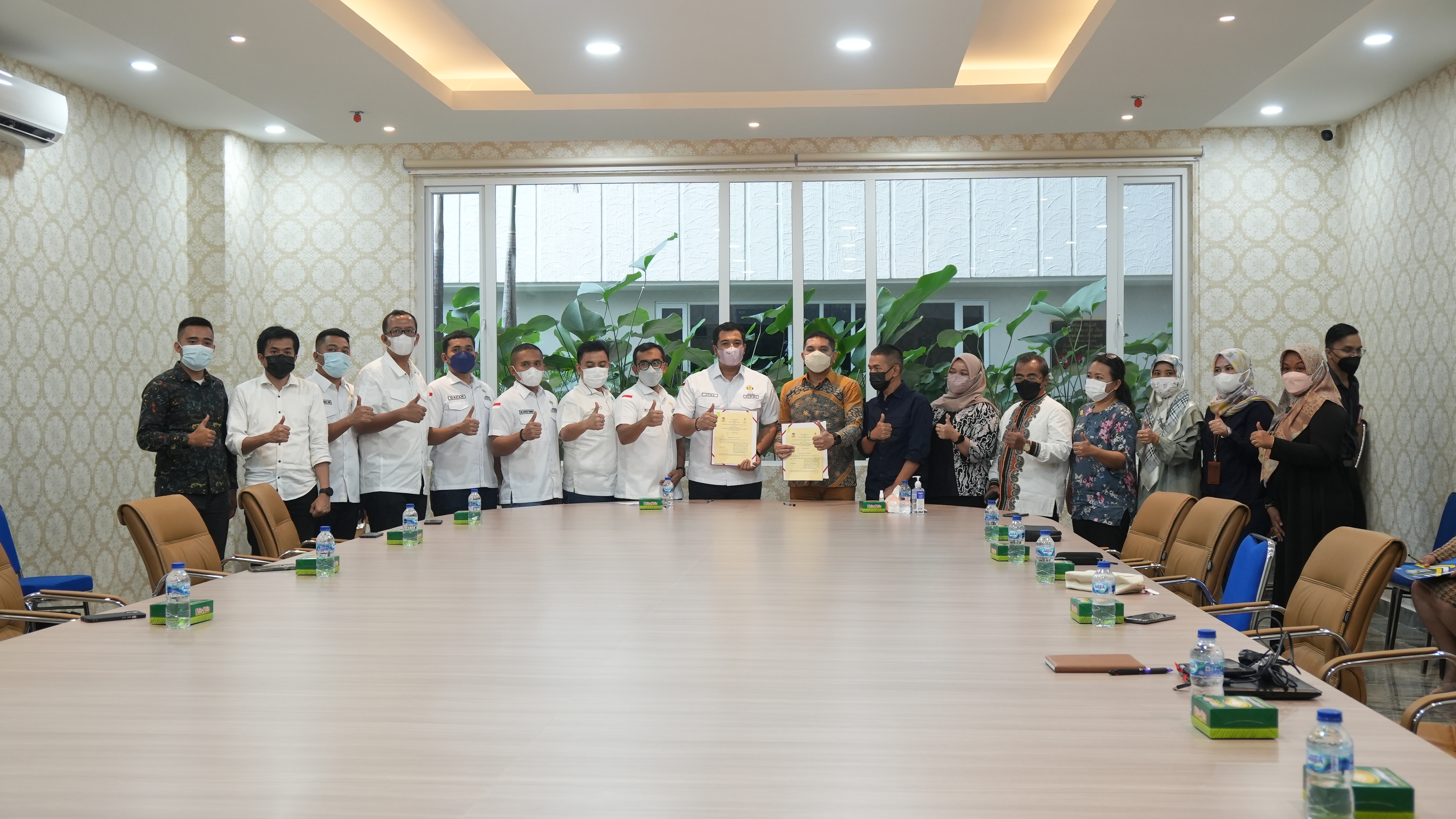 Signing of MOU and MOA UNPRI HIPMI