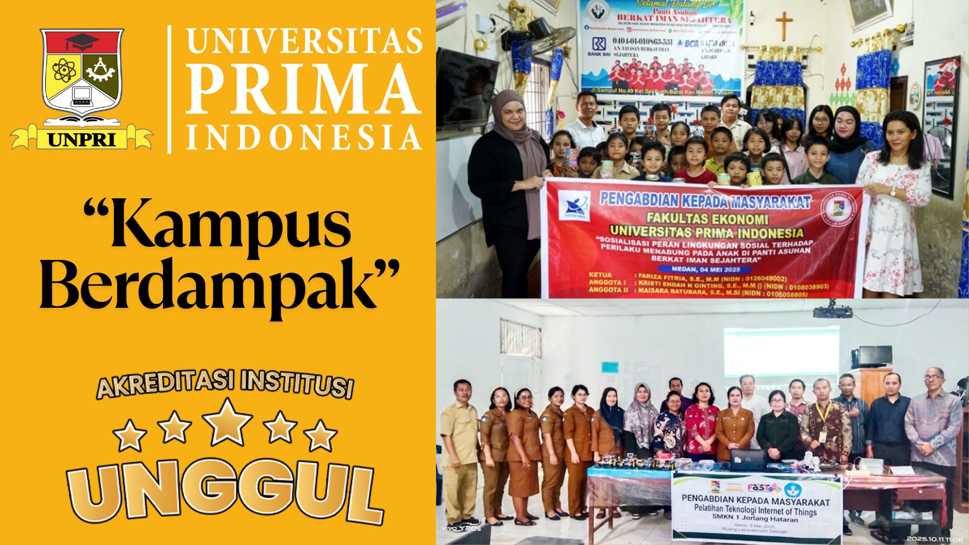 UNPRI Siap Jadi Pelopor Program “Kampus Berdampak” dari Kementerian Pendidikan Tinggi, Sains dan Teknologi
